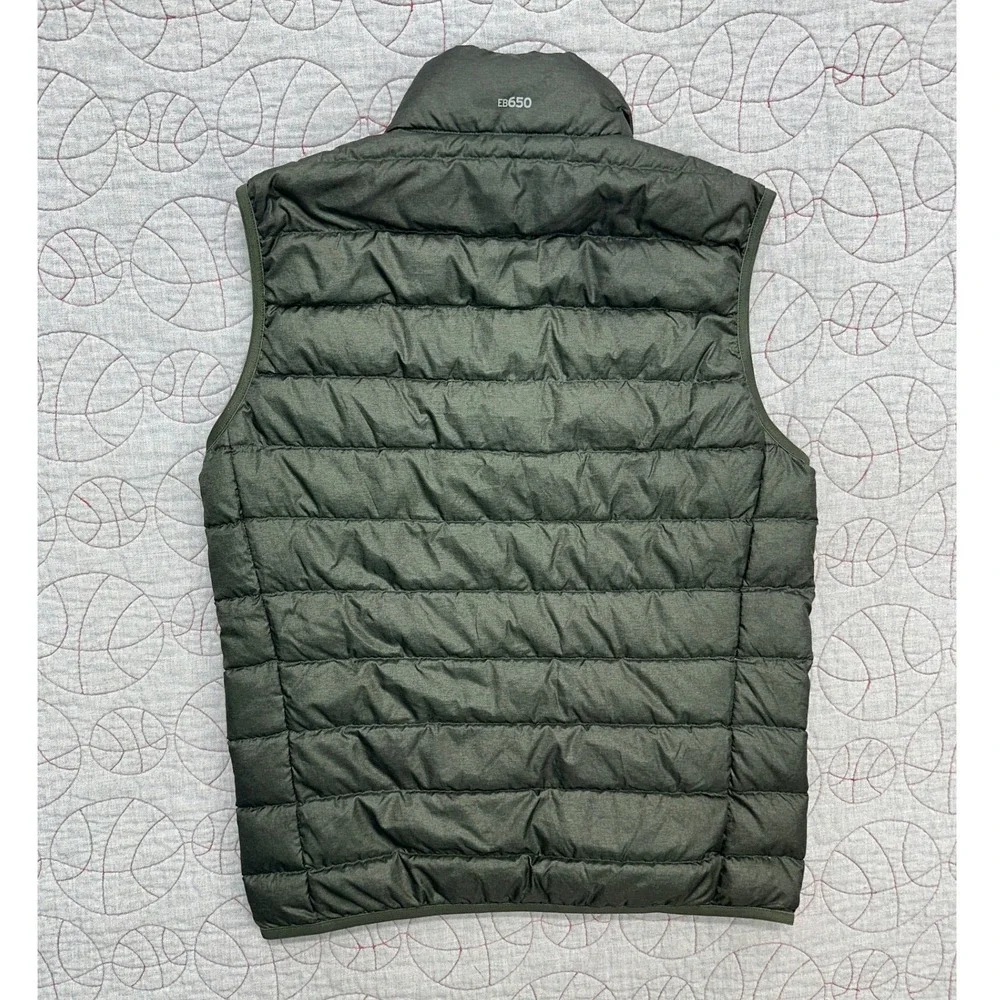 Eddie Bauer CirrusLite Down Vest Dark Green Puffer / Mens Small